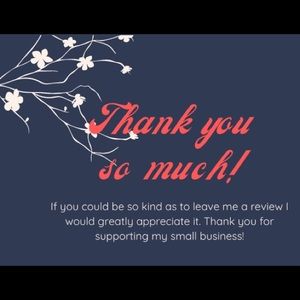 Thank You Postcard for Small Businesses Template